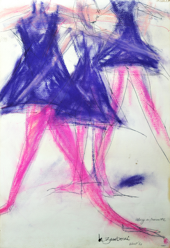 Mary Pirouette - Pastel #074